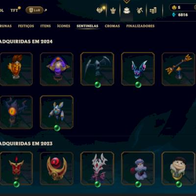 League of Legends-Level 516 No Preço! 617 Skins e Mais!(Conta Full Acesso)
