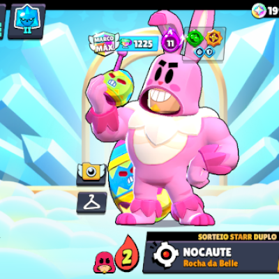 Conta 70K-93 Brawlers-190 Skins-31 Hipercargas (Leia Descrição para detalhes)