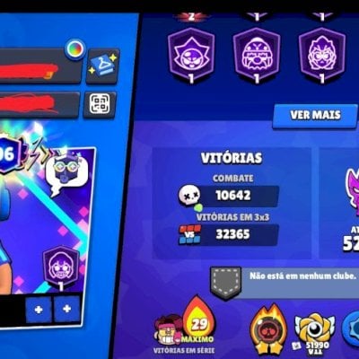 CONTA BRAWL STARS 2018 / FAMA METEORICA/ +100K TROFÉUS/ 96 PRESTÍGIOS E MAIS.