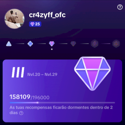 CONTA TIKTOK NV 25+15SEGUIDORES