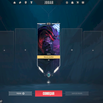 Conta Valorant level 56 platina 2 + Oni Phantom + Aemondir vandal + Op Lúgubre