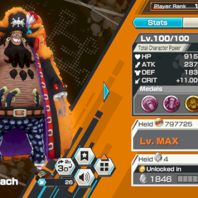 BARBA NEGRA V2 100 + 1450 DIAMANTES + 270 FRAG