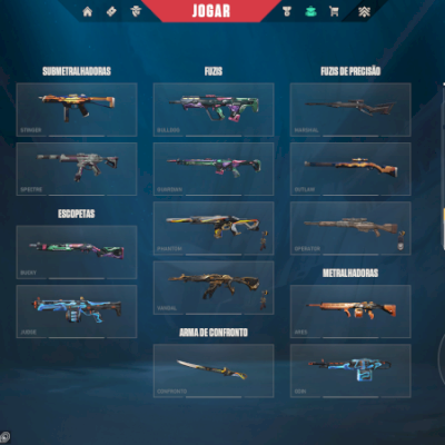 Conta Valorant R$1800 Gasto