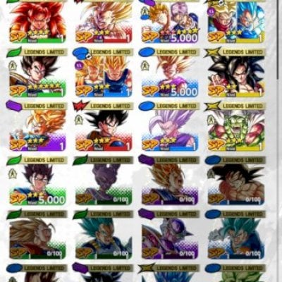 🟣 CONTA DRAGONBALL LEGENDS COM ALGUNS LFS E 2 ULTRAS (ZAMASU E GOKU SSJ4)