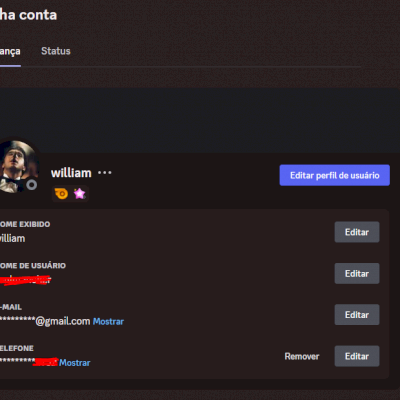 Conta discord  nivel 8 |  full acesso