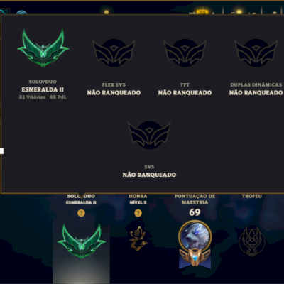 Esmeralda 2 com 50 Champs e 46 Skins