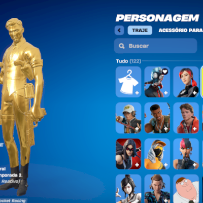 CONTA FORTNITE + EPIC GAMES/ 122 SKIN / FULL ACESSO / 700 V-BUCKS INCLUSOS