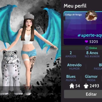 Conta avakin nível 44