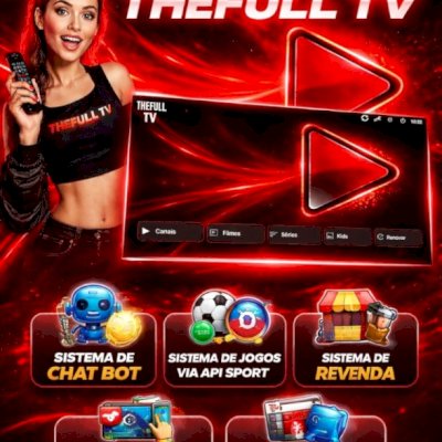 🔥 SCRIPT COMPLETO PAINEL + APK BASE THEFULL TV