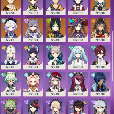 Conta Genshin Impact