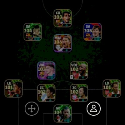 CONTA PERFEITA DE EFOOTBALL 3196 NEYMAR 105, ROMÁRIO, MESSI, BELLINGUAM...