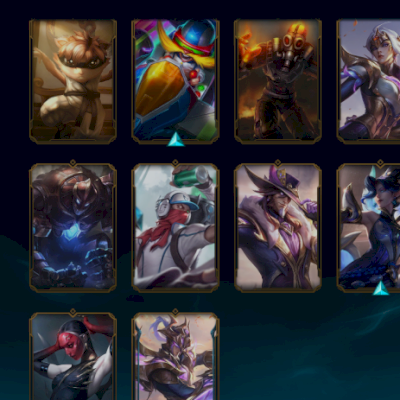 Conta de League of legends Lvl 373 Com 153 skins + TFT(IMAGENS)