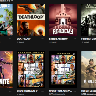 CONTA DA EPIC COM MUITOS JOGOS NO PRECINHO!!