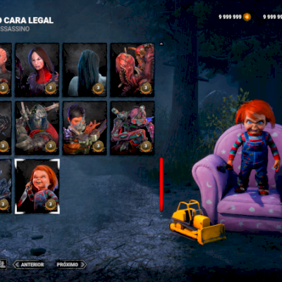 libero itens no dead by daylight skins/perks/killers/survivors/dlcs e etc