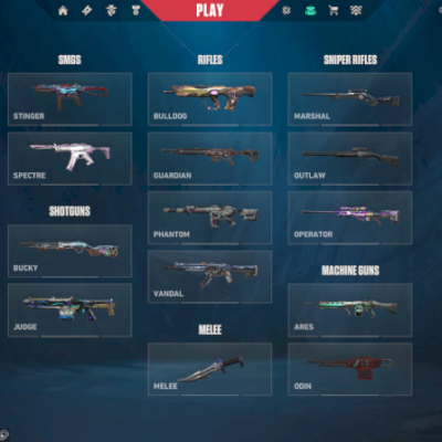 CONTA VALORANT R$1644 GASTOS COM AS MELHORES SKINS (PRA SAIR LOGO DESAPEGO)