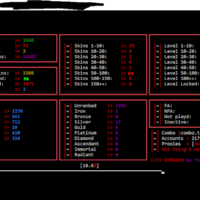 100k de contas valorant