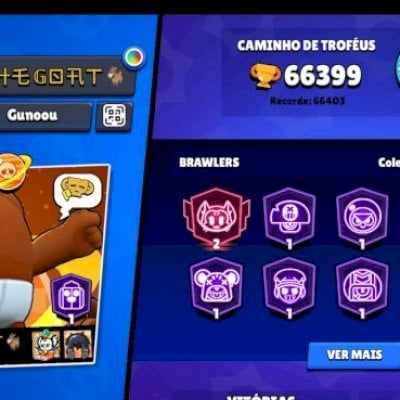 Conta Brawl Stars (criada em 2019)