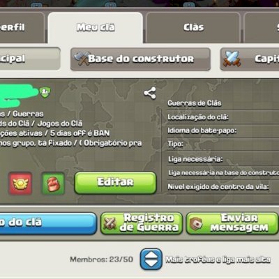 🔥 CLÃ NÍVEL 15 À VENDA  olhem a descrição !