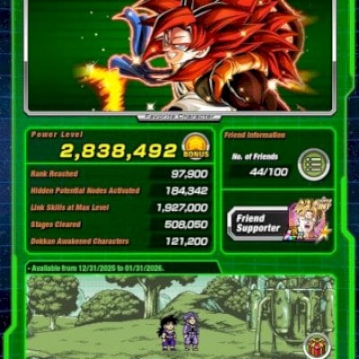 Vendendo end game de Dokkan Battle