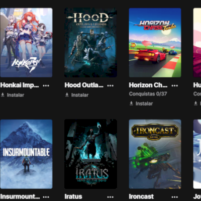 Conta epic games , com 117 jogos ( unico dono)