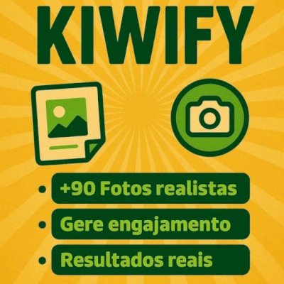 🚀 Kit com +92 Fotos Profissionais para Engajamento e Marketing na Kiwify📸💰