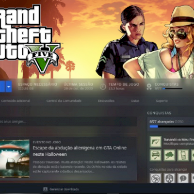 🚨 Conta Steam de GTA 5 – Pronta para Dominar Los Santos! 💥