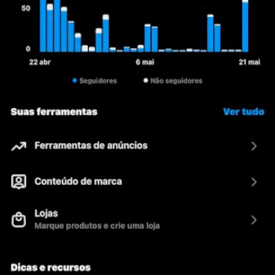 Conta de instagram 6K.