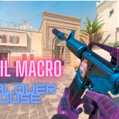 MACRO RECOIL +8 ARMAS PARA CS2 (QUALQUER MOUSE)