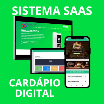Script de Cardápio Digital Completo - Saas