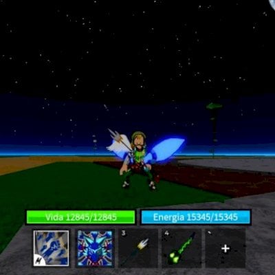 Conta de Blox Fruits LVL Max, Kitsune Equipada 🦊, Godhuman 👊 e Soul Guitar 🎸