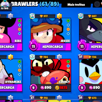 CONTAS BRAWL STARS FULL ACESSO 27K🏆