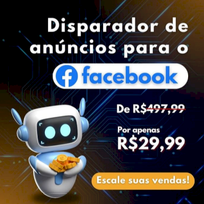 ROBÔ DE DISPAROS GRUPOS FACEBOOK