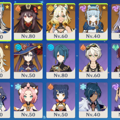 NEUVILLETTE COM BISS + HUTAO COM BISS +XILONEN + INEFFA