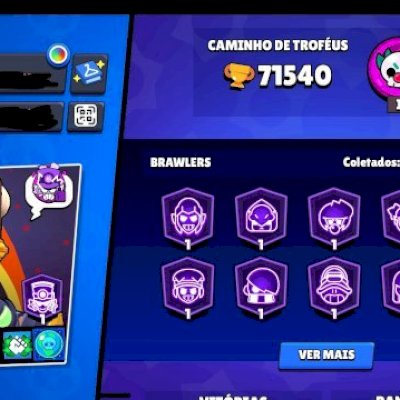 CONTA BRAWL STARS FULL | 107/107 BRAWLERS | TUDO LIBERADO | END GAME