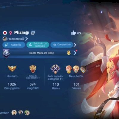 Conta honor of kings rara