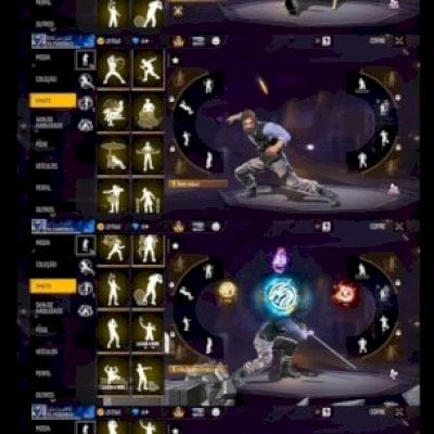 Conta Free Fire rara  + de 47k  de Diamantes gastos e itens exclusivos