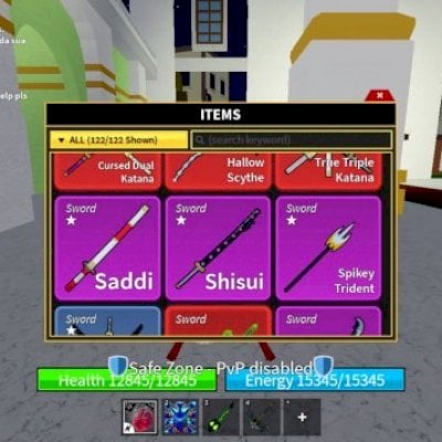 Conta blox fruits level max