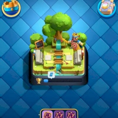 CONTA clash Royale Nivel máximo.