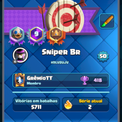 Vendo conta clash royale - 13 mil trofeus, 9 anos de jogo.