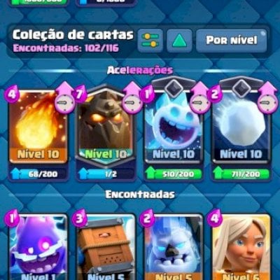 Conta clash Royal 3800 troféus