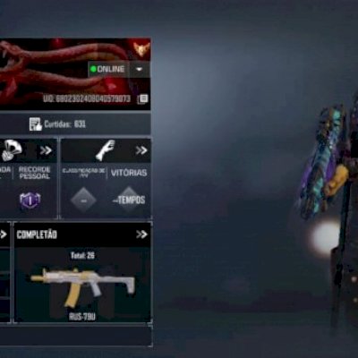 CONTA ANTIGA ABANDONADA (pra vender rápido)