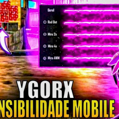 ❗SENSIBILIDADE + DPI + BOTÃO DE ATIRAR EXCLUSIVA DO YGORX 😳❗FULL VERMELHO 🍎🔴