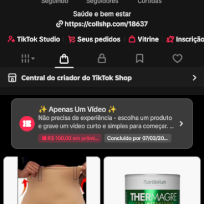 Vendo conta Tik tok monetizanda