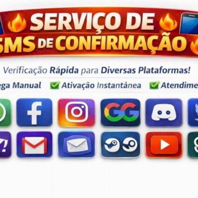 Serviço De Sms Virtual De Confirmação