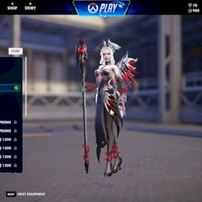 Conta Overwatch com várias skins por um bom preço