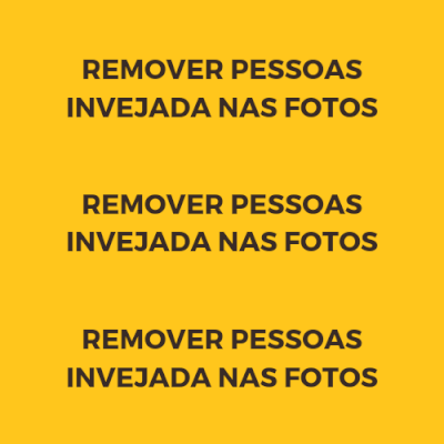 Irei remover pessoas e objetos que você não quer na sua foto