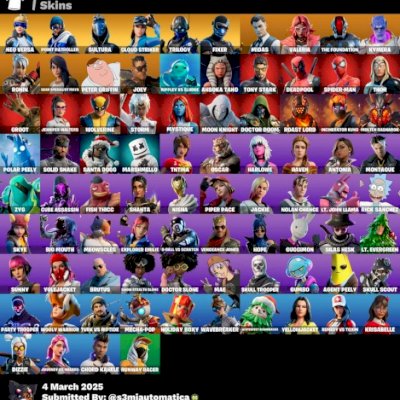 conta muito boa de Fortnite pra sair logo