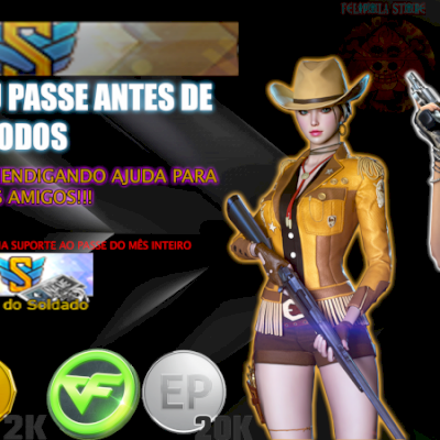 FAÇO TEU PASSE INTEIRO POR 30 PILA | CROSSFIRE