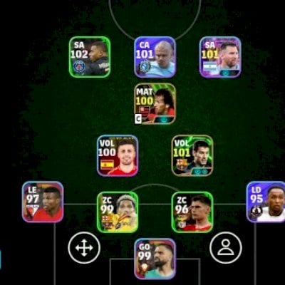 CONTA EFOOTBALL MOBILE MUITO BOA COM MBAPPÉ RARO E YAMAL