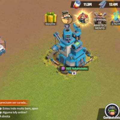 Age Of Apex, conta de castelo nível 14 poucos passos do 15, 600 mil em poder.